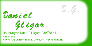 daniel gligor business card